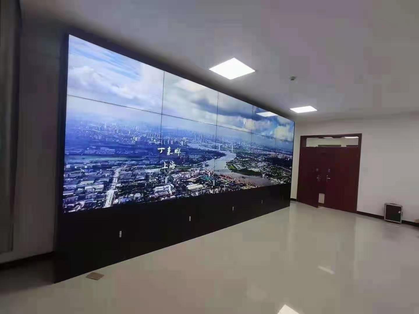 建华拼接屏-55寸京东方液晶拼接屏3X4案例展示